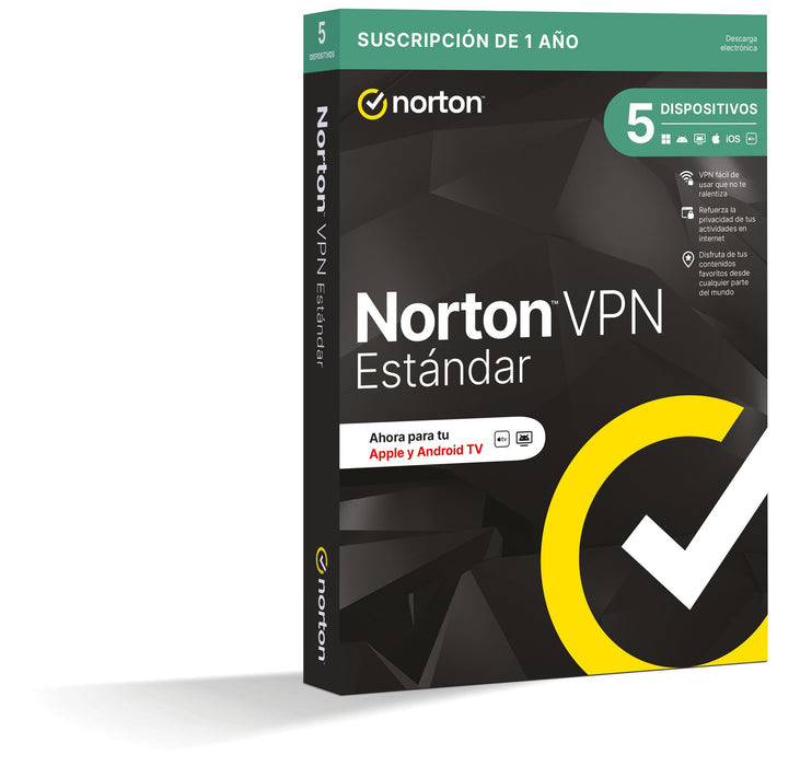 EAN 5397231036805 - Norton VPN Standard Gestión de seguridad Español 1 licencia(s) 1 año(s) imagen 2