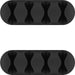 EAN 4040849704062 - Goobay 70406 organizador de cables Universal Soporte para cables Negro 2 pieza(s) imagen 1