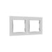 EAN 3800235266236 - Shelly Wall Frame 2 10 x 80 mm Rectángulo Blanco Plástico imagen 1