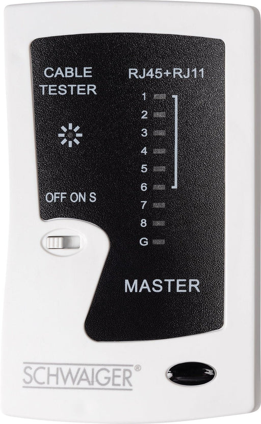 EAN 4004005021592 - Schwaiger NWM1 531 comprobador de cables de red Negro, Blanco imagen 2