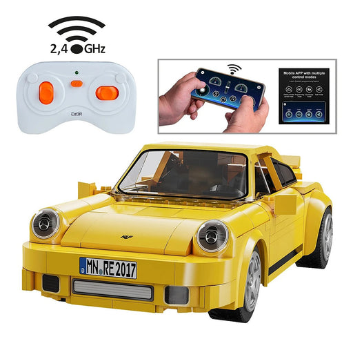 EAN 4042774474881 - Jamara CaDA RUF CTR 2017 Yellowbird modelo controlado por radio Coche Motor eléctrico 1:20 imagen 2