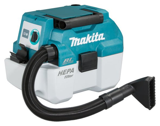 EAN 0088381870481 - Makita DVC750LZX1 extractor de polvo Azul, Blanco 7,5 L 55 W imagen 1