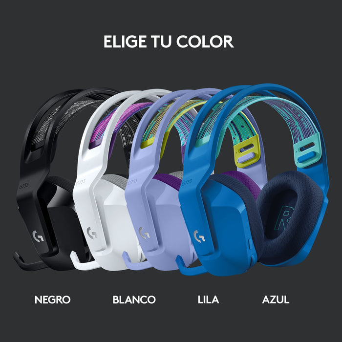 EAN 5099206089549 - Logitech G 981-000890 auricular y casco Auriculares Inalámbrico Diadema Juego Lila imagen 13