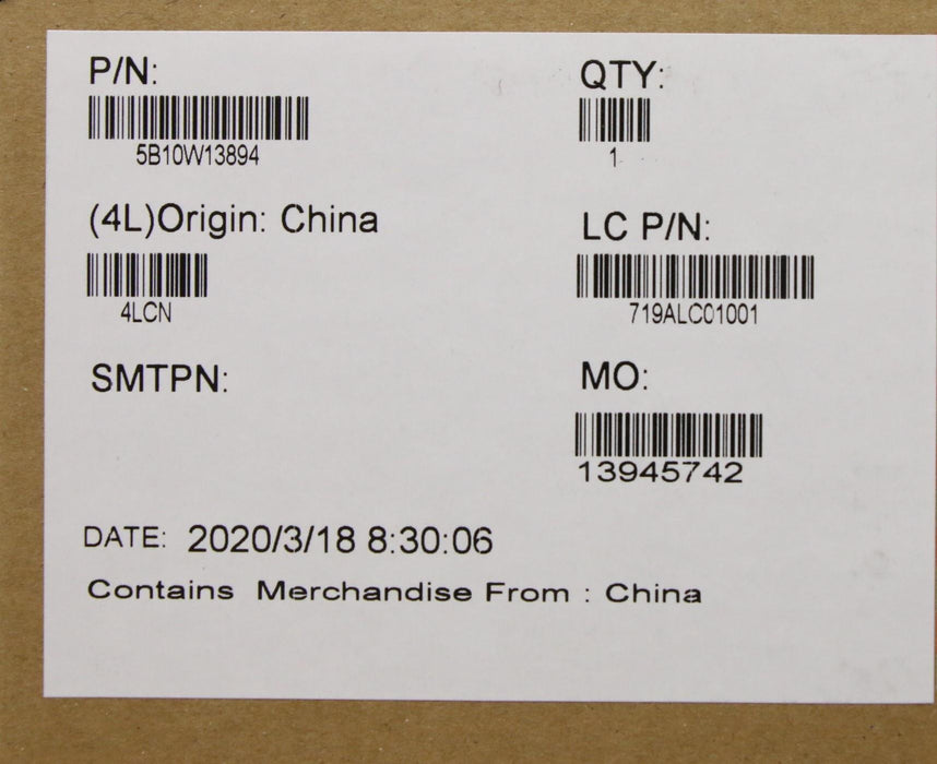 EAN 5706998927156 - Lenovo 5B10W13894 refacción para laptop Batería imagen 3