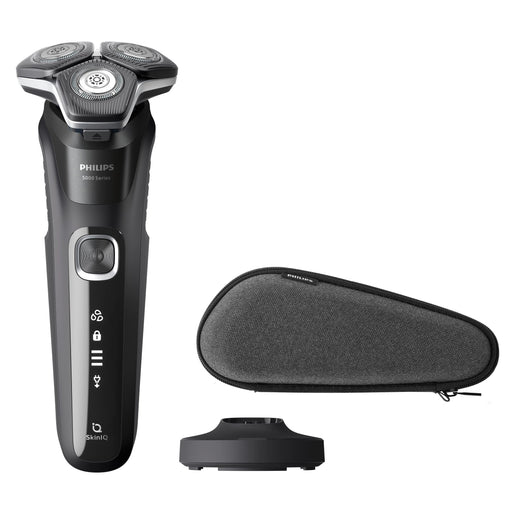 EAN 8720689008082 - Philips SHAVER Series 5000 S5898/35 afeitadora Máquina de afeitar de rotación Recortadora Negro imagen 2