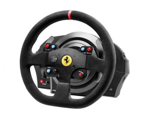EAN 3362934110031 - Thrustmaster T300 Ferrari Integral Racing Wheel Alcantara Edition Negro Volante + Pedales Analógico/Digit imagen 2