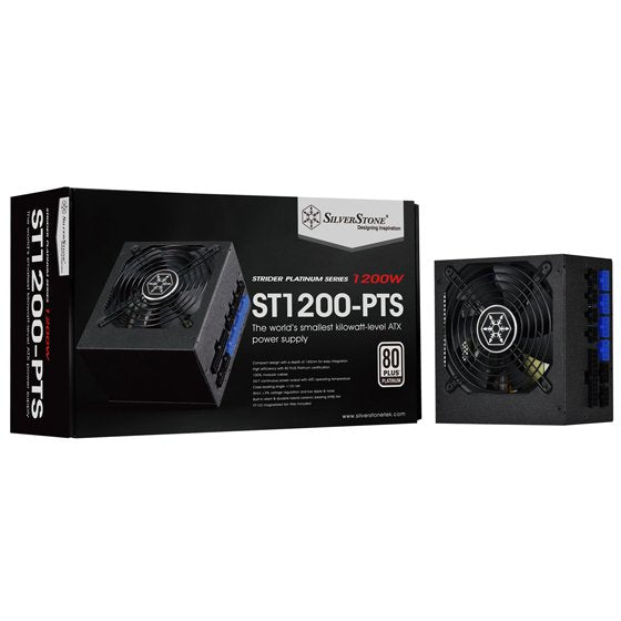 EAN 4710007226582 - Silverstone ST1200-PTS unidad de fuente de alimentación 1200 W 20+4 pin ATX ATX Negro imagen 9