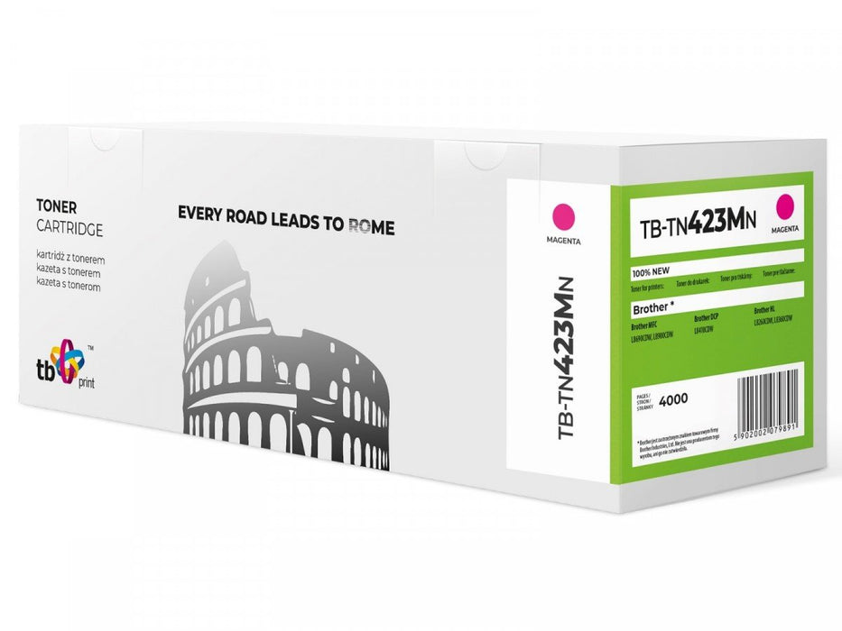 EAN 5902002079891 - TB Print TB-TN423MN cartucho de tóner 1 pieza(s) Compatible Magenta imagen 1