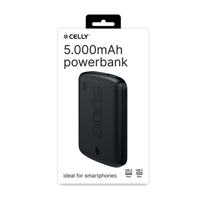 EAN 8021735207627 - Celly PBE5000EVOBK batería externa Litio 5000 mAh Negro imagen 2