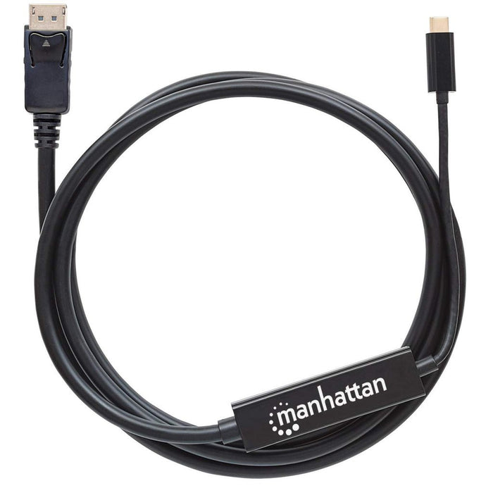 EAN 0766623152464 - Manhattan 152464 adaptador de cable de vídeo 2 m USB Tipo C Negro imagen 5
