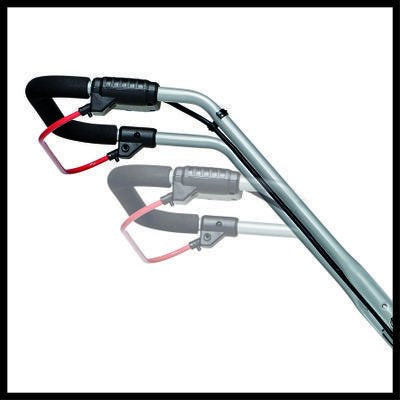 EAN 4006825646856 - Einhell GE-CM 18/33 Li (1x4,0Ah) Cortacésped de empuje a gasolina Batería Negro, Rojo imagen 4