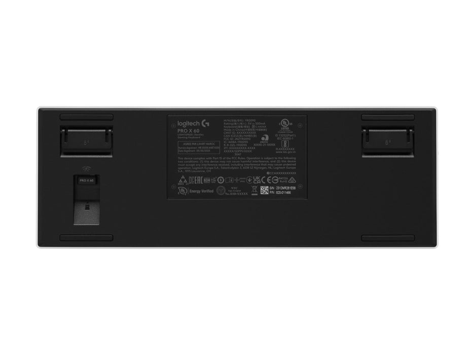 EAN 5099206112681 - Logitech G 920-011930 teclado Juego USB + RF Wireless + Bluetooth QWERTY Internacional de EE.UU. Blanco imagen 5