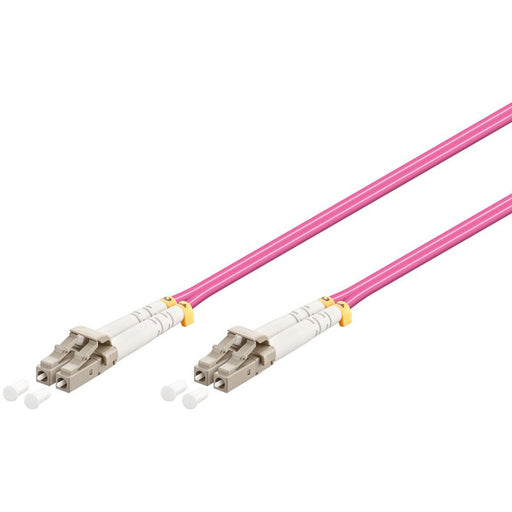 EAN 4040849959370 - Goobay LC-LC OM4 Cable de fibra óptica e InfiniBand 5 m Rosa imagen 1