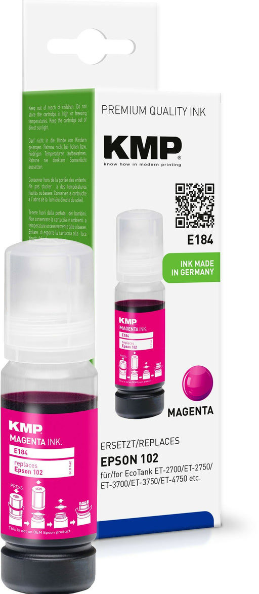 EAN 4011324371192 - KMP E184 cartucho de tinta 1 pieza(s) Compatible Magenta imagen 1