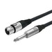 EAN 5704174985761 - Vivolink PROAUDXLRFJACK1 cable de audio 1 m XLR 6,35mm Negro imagen 1