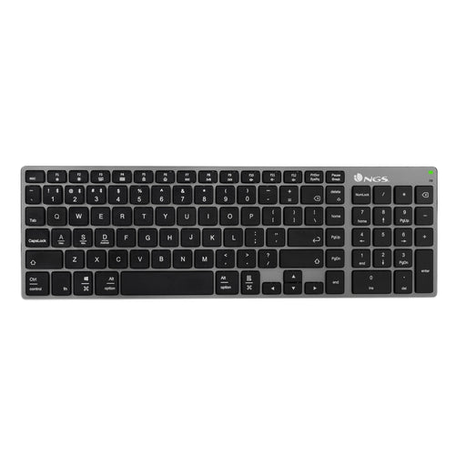 EAN 8435430619409 - NGS FORTUNE-BT, QWERTY, ES teclado Universal Bluetooth Negro, Plata imagen 1