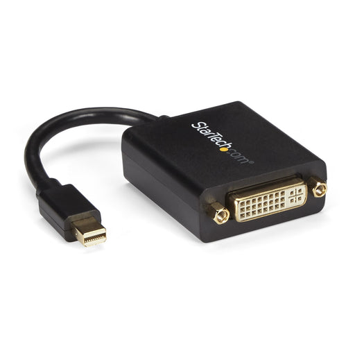 EAN 0065030836890 - StarTech.com MDP2DVI adaptador de cable de vídeo 0,13 m DVI-I Negro imagen 1
