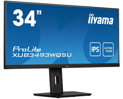 EAN 4948570121359 - iiyama ProLite XUB3493WQSU-B5 pantalla para PC 86,4 cm (34") 3440 x 1440 Pixeles UltraWide Quad HD LED Ne imagen 1