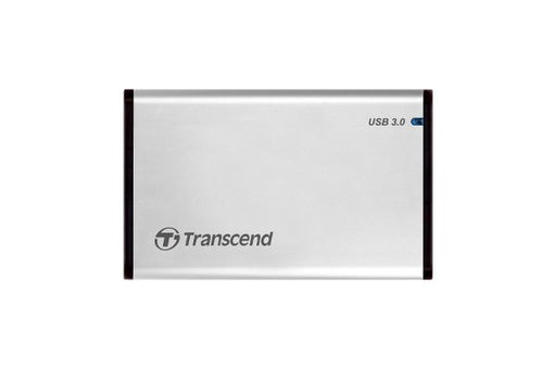 EAN 0760557828105 - Transcend StoreJet 25S3 Carcasa de disco duro/SSD Plata 2.5" USB con suministro de corriente imagen 1