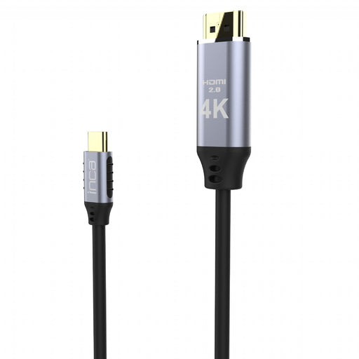 EAN 8681949010361 - Inca ITCH-02TX cable HDMI 2 m HDMI tipo A (Estándar) USB Tipo C Negro imagen 2
