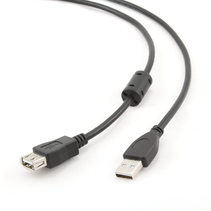 EAN 8716309052115 - Gembird 3m USB 2.0 A M/FM cable USB USB A Negro imagen 2