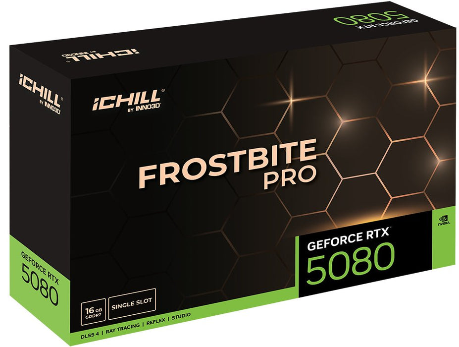 EAN 8886307701602 - INNO3D iChill GeForce RTX 5080 Frostbite Pro NVIDIA 16 GB GDDR7 imagen 2