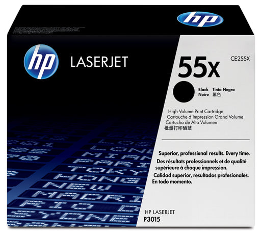 EAN 0884420133704 - HP 55X High Yield Black Original LaserJet Toner Cartridge cartucho de tóner 1 pieza(s) imagen 1