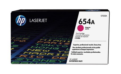 EAN 0886112501204 - HP 654A Magenta Original LaserJet Toner Cartridge cartucho de tóner 1 pieza(s) imagen 1