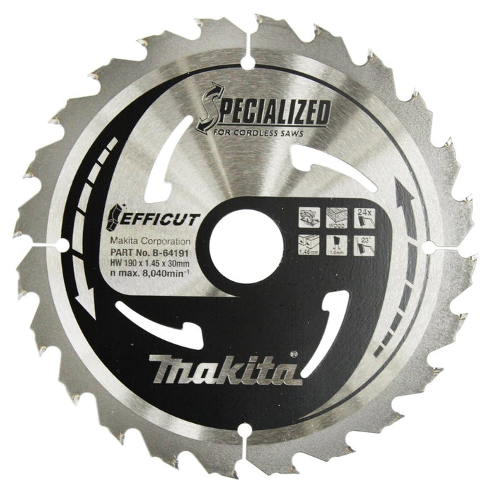 EAN 0088381533881 - Makita B-64191 hoja de sierra circular 19 cm 1 pieza(s) imagen 1