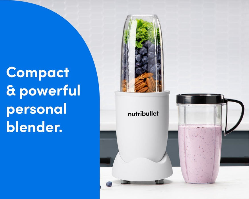 EAN 8006447002500 - NutriBullet Pro 900 0,9 L Licuadora de vaso 900 W Blanco imagen 3