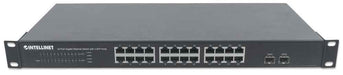 EAN 0766623561044 - Intellinet 561044 switch No administrado L2 Gigabit Ethernet (10/100/1000) 1U Negro imagen 4
