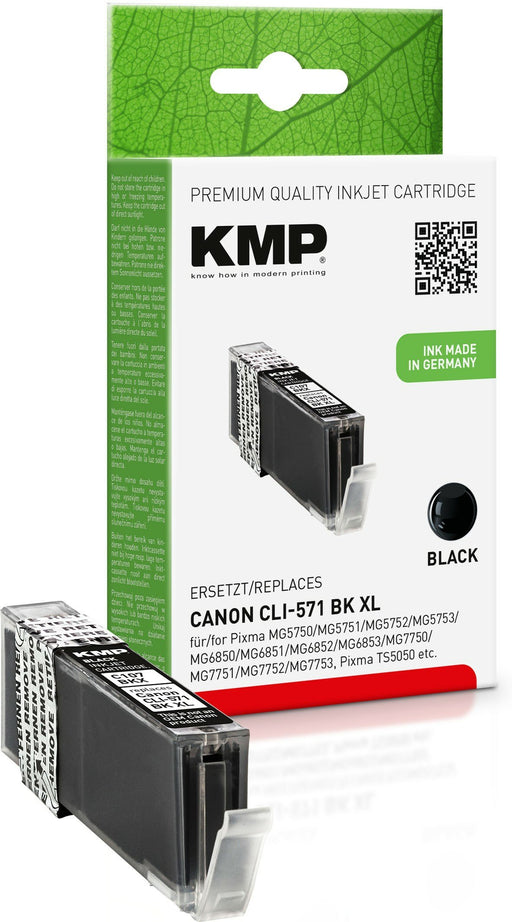 EAN 4011324156812 - KMP C107BKX cartucho de tinta Negro imagen 1