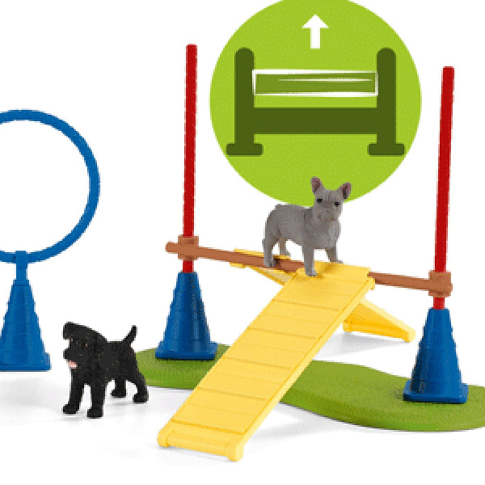 EAN 4059433375786 - schleich Vida en la Granja Puppy Agility Training imagen 2