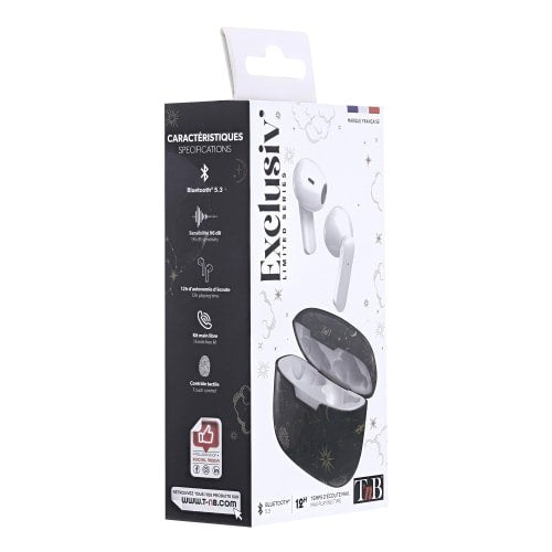 EAN 3303170114803 - T'nB Astro Auriculares True Wireless Stereo (TWS) Dentro de oído Llamadas/Música/Deporte/Uso diario USB T imagen 4