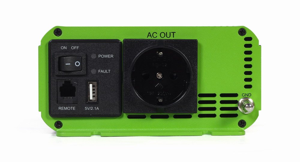 EAN 8716309124058 - EnerGenie EG-PWC-PS500-01 adaptador e inversor de corriente Auto 500 W Negro, Verde imagen 5