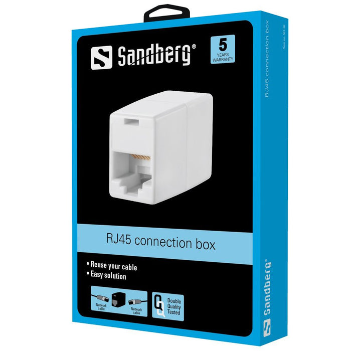 EAN 5705730501661 - Sandberg 501-66 cambiador de género para cable RJ45 Beige imagen 2