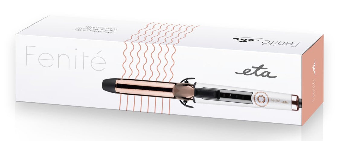 EAN 8590393139217 - Eta Fenité 7327 Rizador de pelo Caliente Oro rosa, Blanco 48 W 1,8 m imagen 6