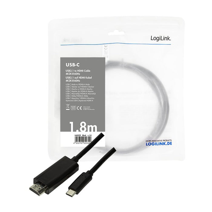 EAN 4052792050349 - LogiLink UA0329 Adaptador gráfico USB Negro imagen 5