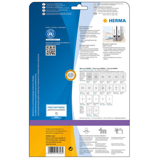 EAN 4008705107464 - HERMA 10746 etiqueta de impresora Blanco Etiqueta para impresora autoadhesiva imagen 2