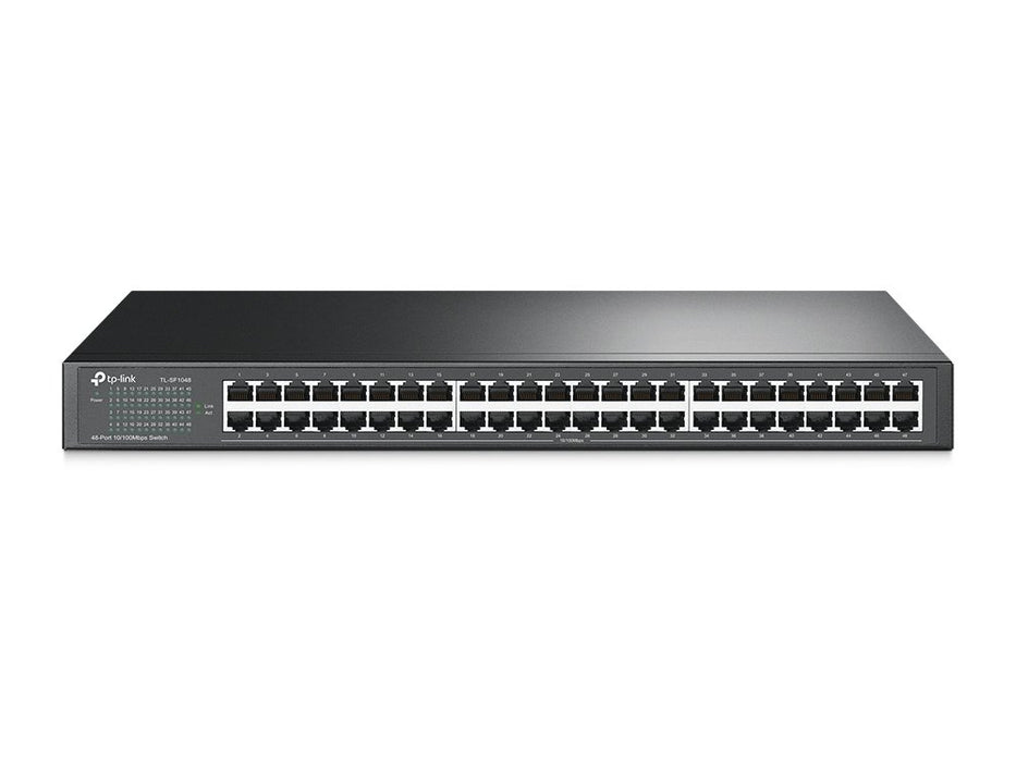 EAN 6935364020286 - TP-Link TL-SF1048 No administrado Fast Ethernet (10/100) 1U Negro imagen 1