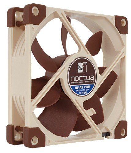 EAN 4716123315513 - Noctua NF-A9 PWM sistema de refrigeración para ordenador Carcasa del ordenador Ventilador 9,2 cm Beige, M imagen 2