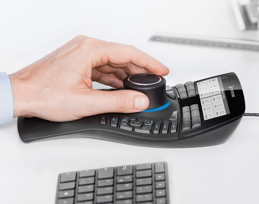 EAN 4260016341641 - 3Dconnexion SpaceMouse Enterprise Kit 2 ratón Oficina Ambidextro RF Wireless + USB Type-A 6DoF imagen 5