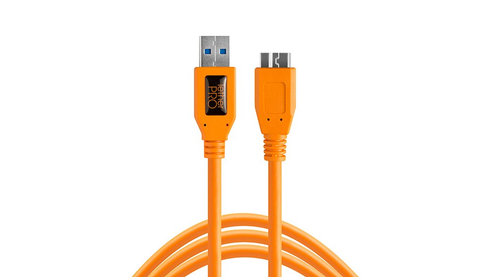 EAN 0818307010147 - Tether Tools CU5454 cable USB USB 3.2 Gen 1 (3.1 Gen 1) 4,6 m USB A Micro-USB B Naranja imagen 1