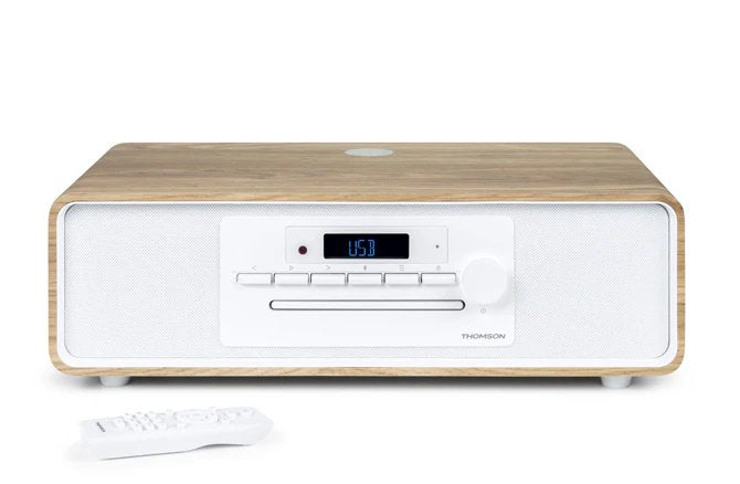 EAN 3499550388664 - Thomson MIC301IBT sistema de audio para el hogar Microcadena de música para uso doméstico 10 W Blanco, Ma imagen 2