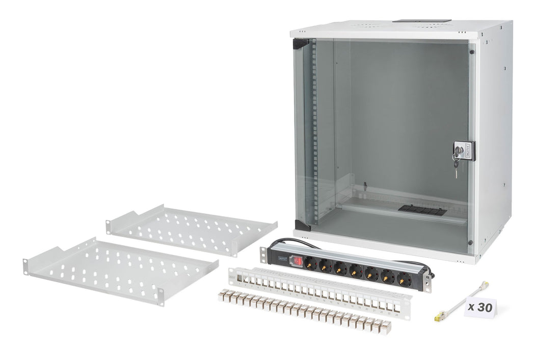 EAN 4016032499626 - Digitus DN-49206-SET armario rack Bastidor de pared Gris imagen 1