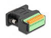 EAN 4043619665587 - DeLOCK 66558 cambiador de género para cable D-Sub 9 pin 9 pin terminal Negro imagen 2