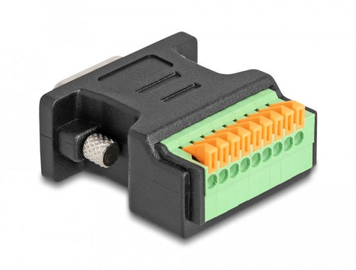 EAN 4043619665587 - DeLOCK 66558 cambiador de género para cable D-Sub 9 pin 9 pin terminal Negro imagen 2