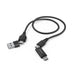EAN 4047443487179 - Hama 00201537 cable USB USB 2.0 1,5 m USB A/USB C USB C/Micro-USB B Negro imagen 2