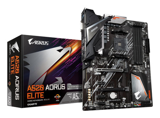EAN 4719331809812 - GIGABYTE A520 AORUS ELITE placa base AMD A520 Zócalo AM4 ATX imagen 1
