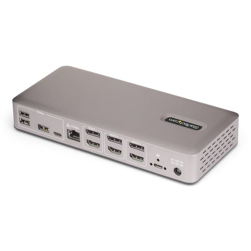 EAN 65030902885 - StarTech.com 150UE-USB4DOCKTRIPLE base para portátil y replicador de puertos Alámbrico Gris imagen 2